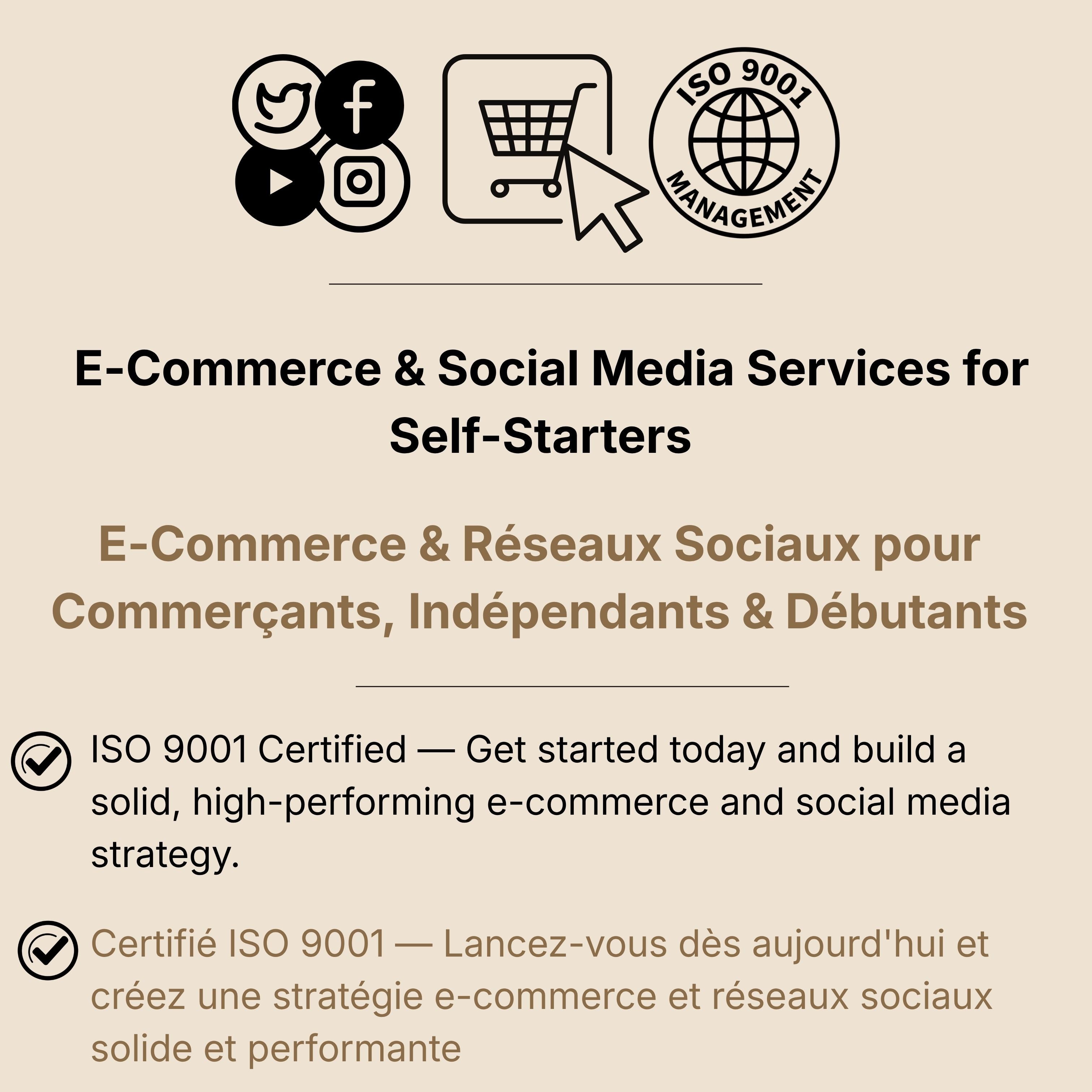 Social media and e-commerce consulting coaching and digital strategy services by CDigitalWorld based in Dubai serving clients worldwide