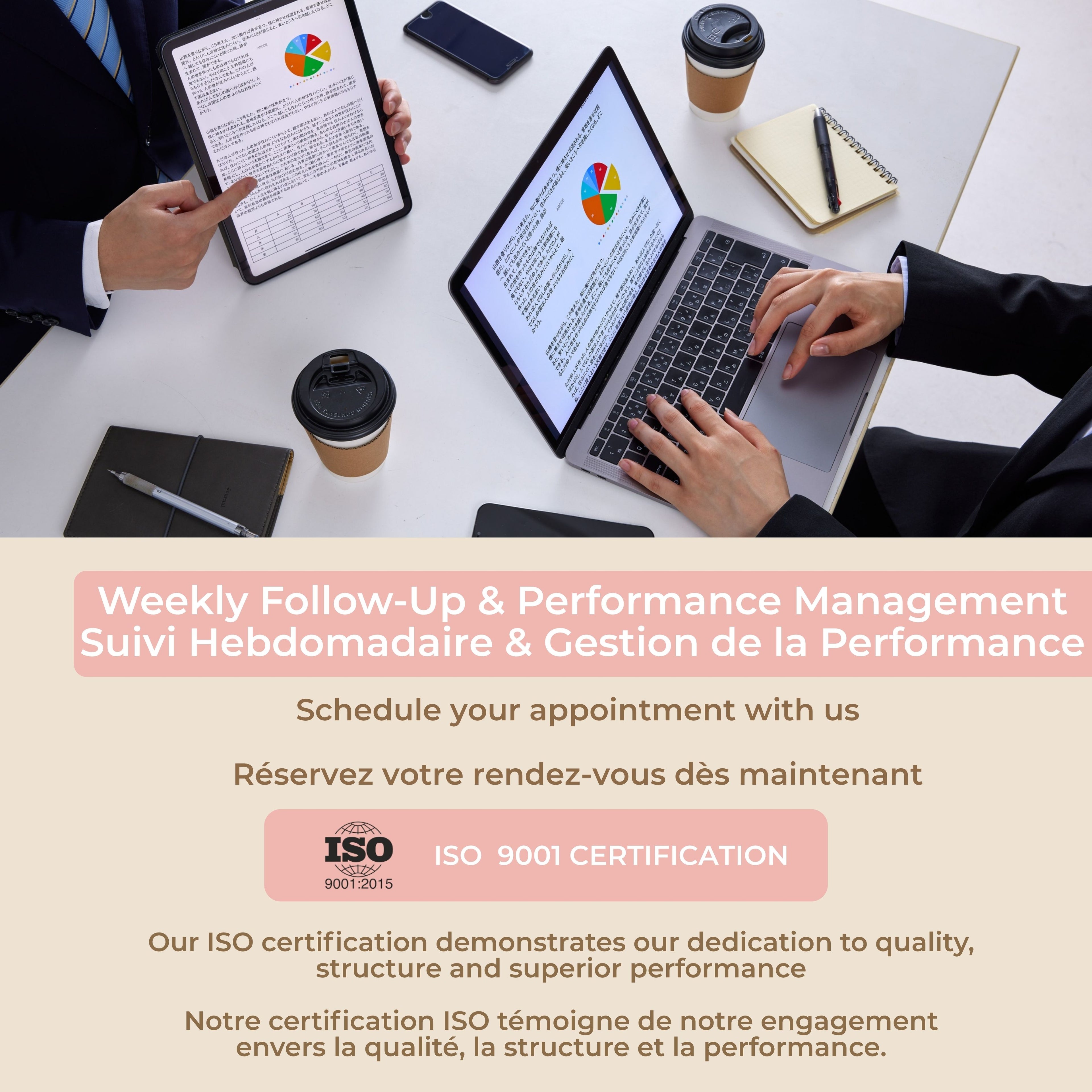 Weekly e-commerce follow-up and performance management coaching program with KPI analysis by CDigitalWorld
